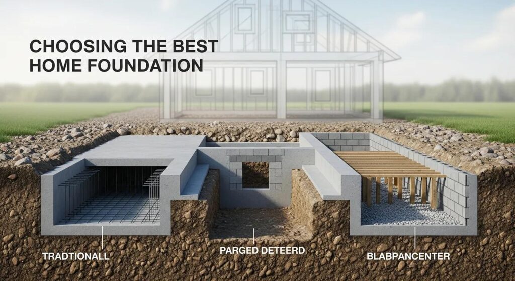 Choosing the Best Home Foundation
